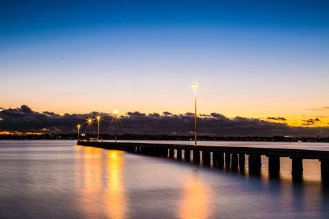 Lights on the jetty