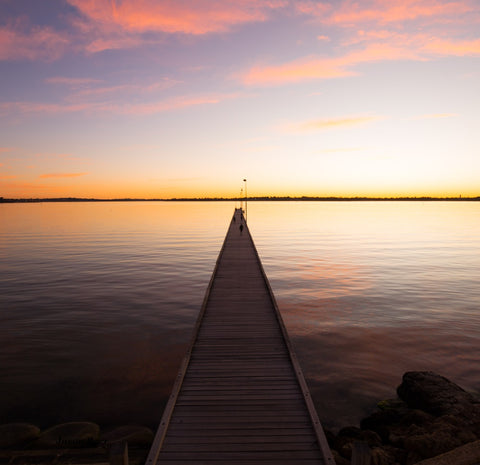 Looking over Jetty